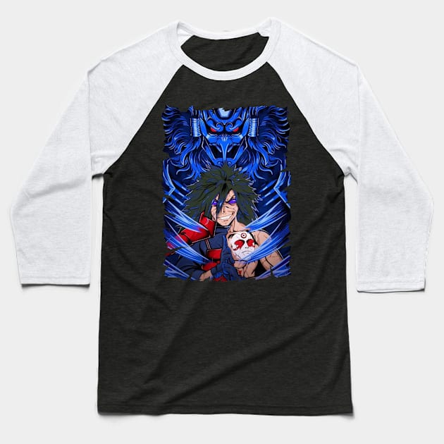 MADARA UCHIHA MERCH VTG Baseball T-Shirt by Melesz.Ink Tattoo